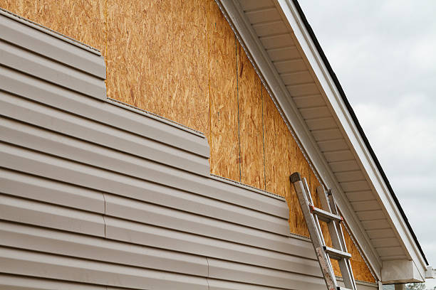 Professional Storm Damage Siding Repair technician working in Cullen, VA